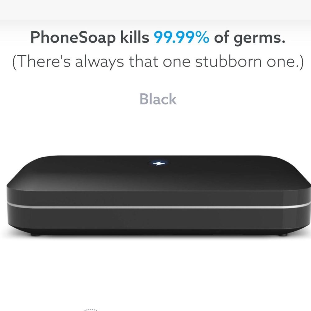 PhoneSoap a cell phone sanitizer & charger